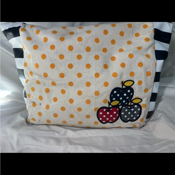 Hello Kitty Sanrio LoHello Kitty Sanrio Loungefly Nerd Cheetah Tote Bag Y2K 2012 - Picture 5 of 8